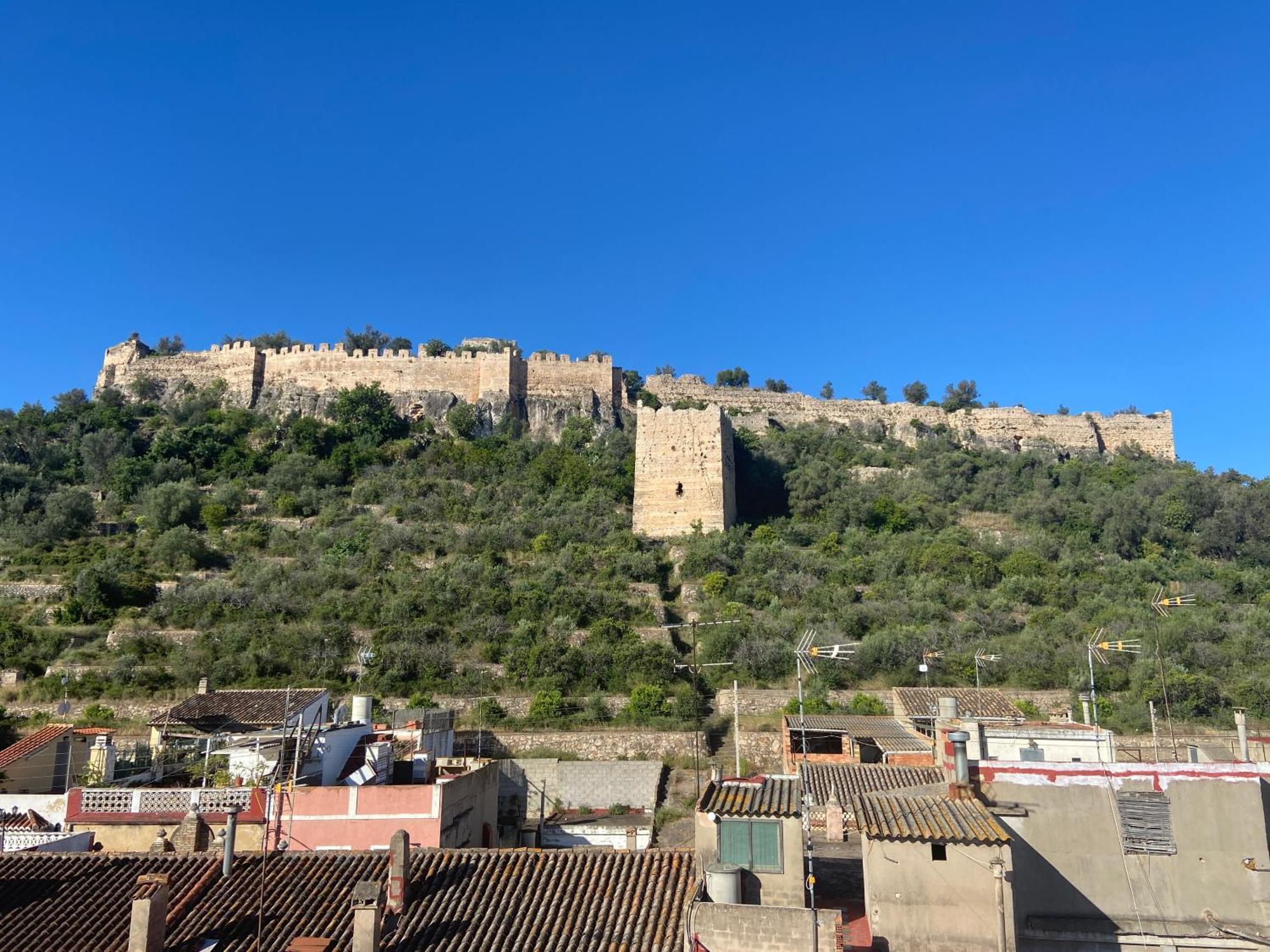 Casa Con Jacuzzi Y Piscina Con Vistas Al Castillo Corbera de Alcira Екстер'єр фото