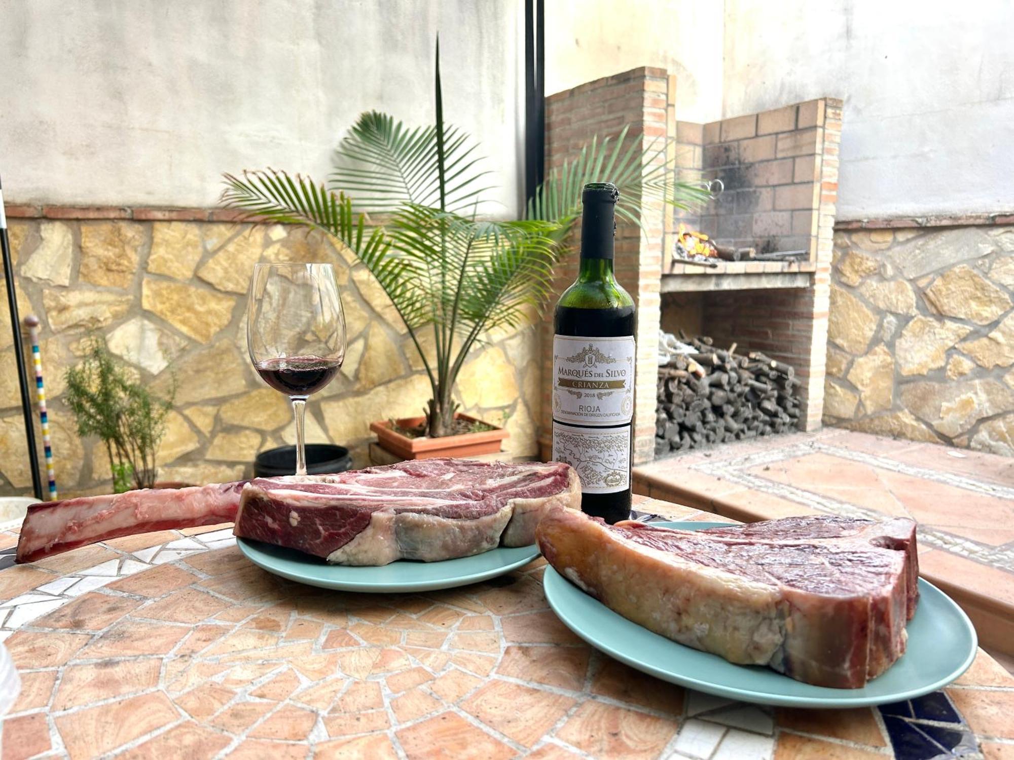 Casa Con Jacuzzi Y Piscina Con Vistas Al Castillo Corbera de Alcira Екстер'єр фото